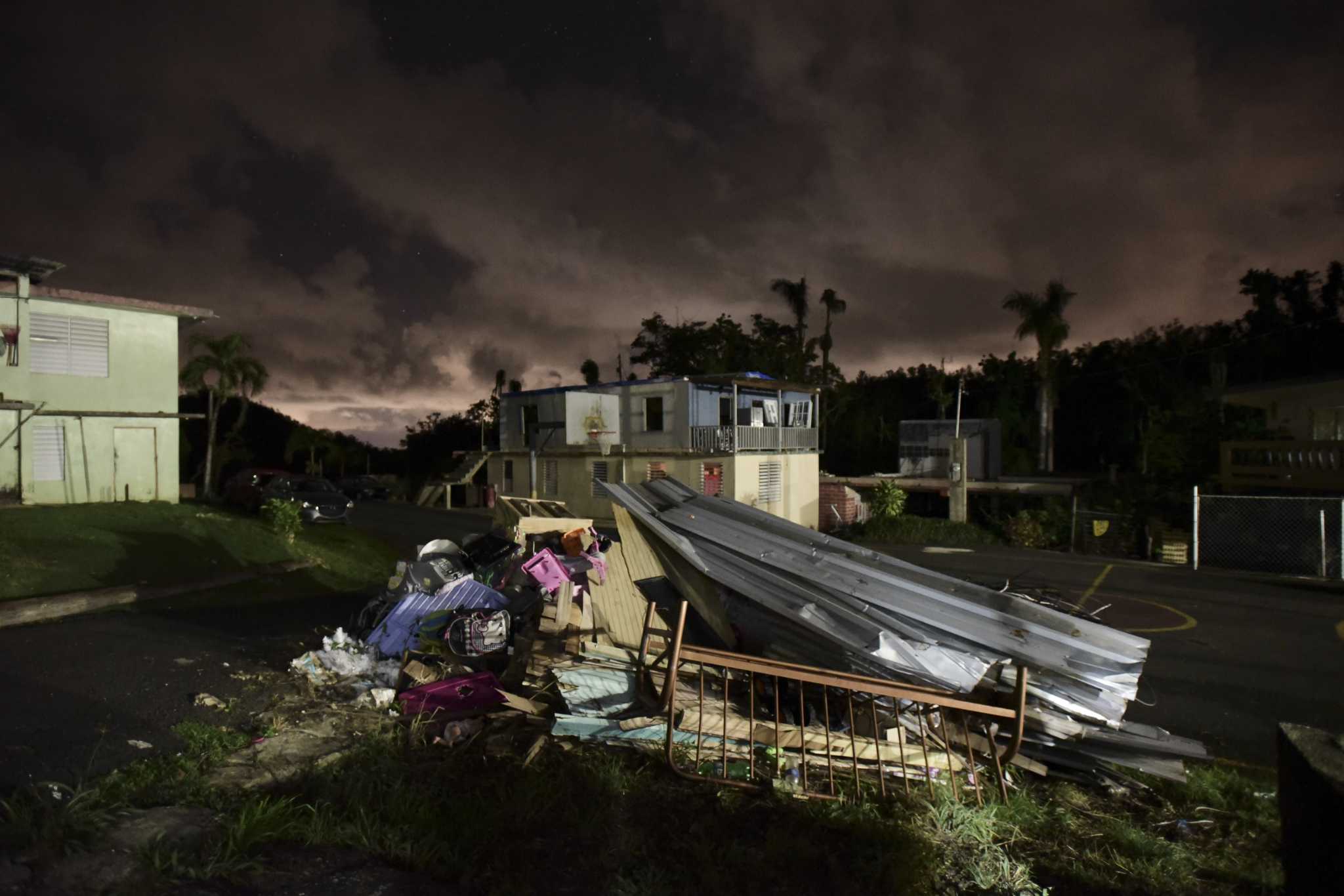 Dark, desperate life without power in Puerto Rico